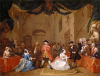 A Scene from 'The Beggar's Opera'
