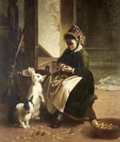 A rabbit fancier