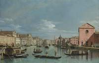 Upper Reaches of the Grand Canal facing Santa Croce