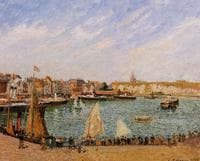 Afternoon, Sun, the Inner Harbour, Dieppe