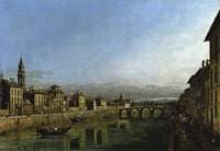The Arno in Florence with the Ponte alla Carraia