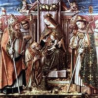 Virgin and Child Enthroned with Saints