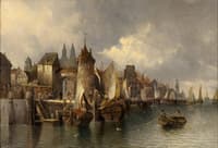 Medieval port city