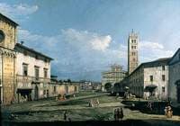 The Piazza San Martino, Lucca