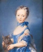 Girl with a Kitten