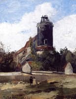 The Telegraph Tower at Montmartre