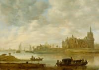 View of the Castle of Wijk at Duurstede