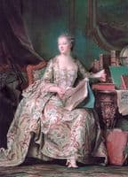 Full Length Portrait of the Marquise de Pompadour
