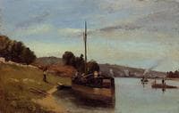 Barges at la Roche Guyon