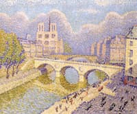 The Pont St-Michele and Notre-Dame de Paris
