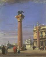 View of the Piazzetta near the Square of St Mark, Venice