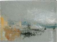 Shipping with buildings, Venice