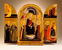 Triptych of the Madonna and Child with Saints