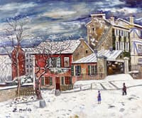 Village in Winter