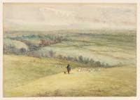 A Shepherd on the Downs