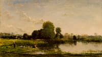 Riverbank with Fowl