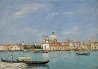 Venice, Santa Maria della Salute from San Giorgio