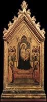 Madonna and Child Enthroned with Saints and Angels