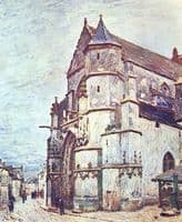 The Church at Moret after the Rain