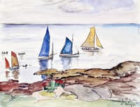 Sailboats, Memory of Préfailles