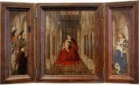 Virgin and Child with St Michael and St Catherine and a Donor