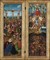 The Crucifixion and the Last Judgement Diptych