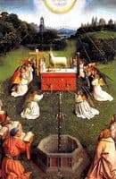 Ghent Altarpiece (detail of centre panel)