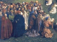 Ghent Altarpiece: Detail Jews and Heathens