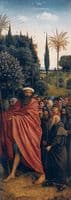 Ghent Altarpiece: Right panel (detail)