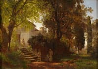 In the Park of Castel Gandolfo
