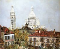 Place du Tertre and the Sacré-Coeur