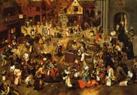 The Battle between Lent and Carnival