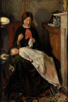 Waiting, an English fireside of 1854-55