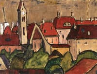Munich Houses with Tower