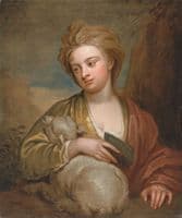 Portrait of a Woman as St. Agnes