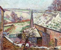 Crozant, First Snow