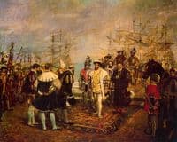 Landing of Francis I in the port of Valencia