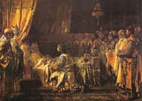 The last moments of King James the Conqueror