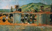 Balustrade And Landscape