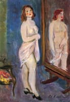Woman in Front of a Mirror