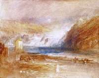 Falls of the Rhine at Schaffhausen, Front View