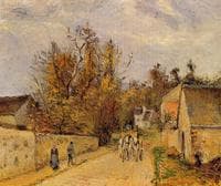 The Stage on the Road from Ennery to l'Hermigate, Pontoise