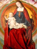 Triptyque de Moulins (détail)