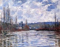The Seine in Flood at Vetheuil