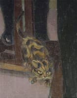 Cat, Hommage to Cézanne