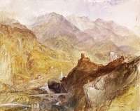 Chatel Argent, in the Val d'Aosta, near Villeneuve