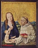 Madonna and Child with Saint Bernard