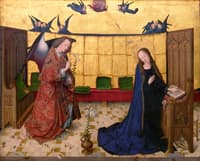 Annunciation (from the Life of the Virgin for the Ursulakirche, Cologne)