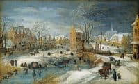 A Village in Winter