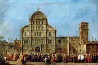 Easter Procession of the Doge at the Church of San Zaccaria, Venice